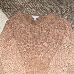 Brown sweater